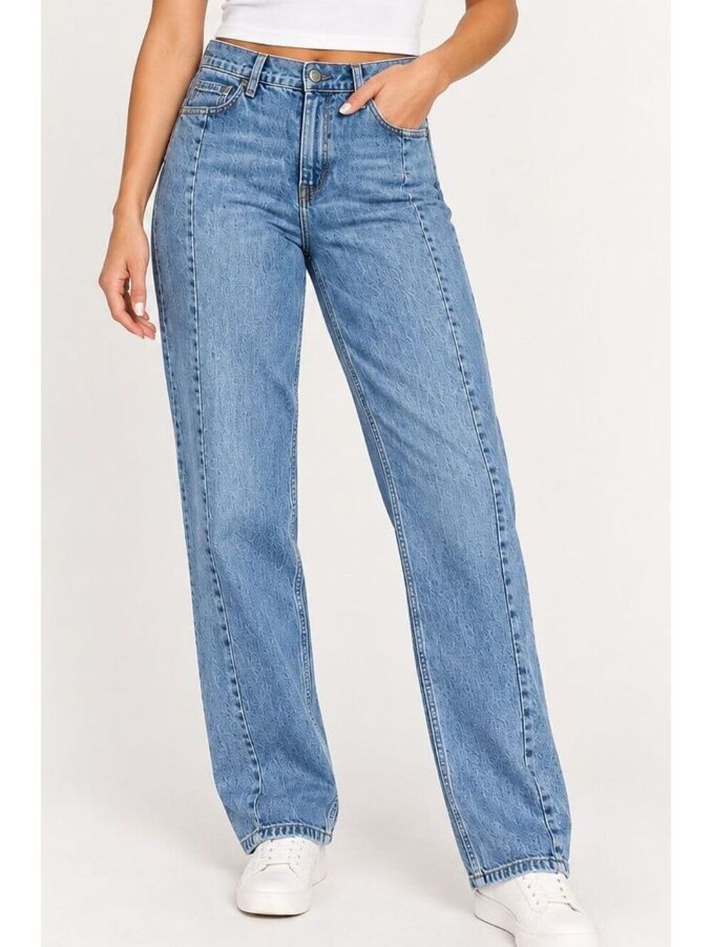 Abercrombie Curve Love 90s Straight Ultra High Rise Jeans 29 Long 8 Blue